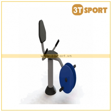 Dụng cụ xe đạp cố định có tựa lưng