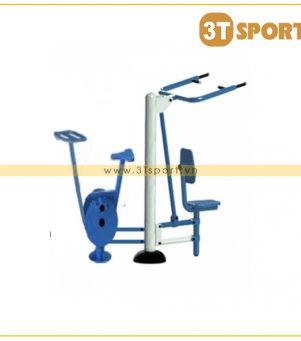 Dụng cụ kéo tay kết hợp xe đạp 